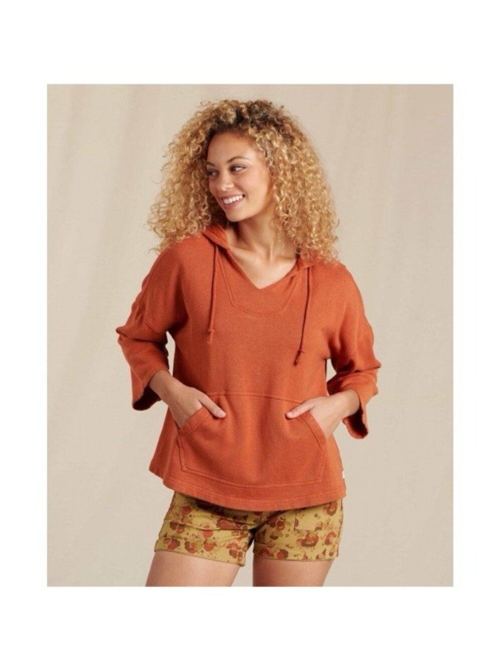 Toad And Co Epiq Terry Slub Hoodie XS Hemp Organic Cotton